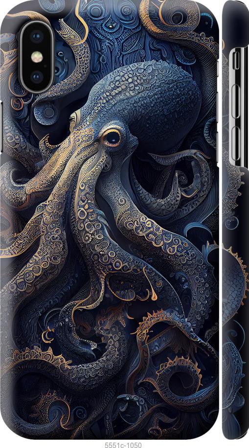 

Чехол на iPhone XS Осьминог