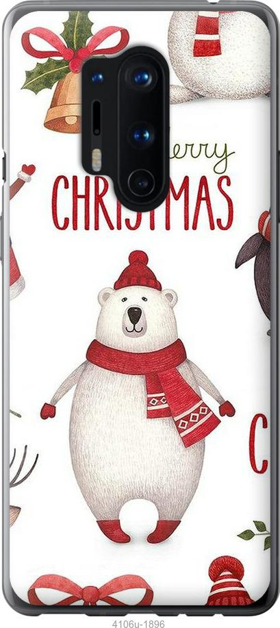 

Чехол на OnePlus 8 Pro Merry Christmas