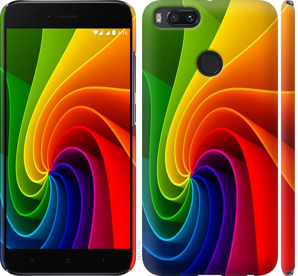 

Чохол на Xiaomi Mi 5X Райдужний вихор
