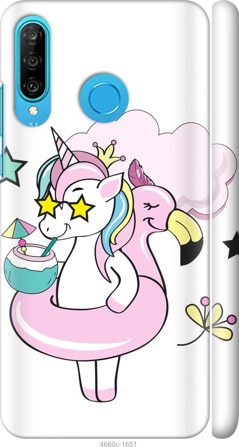 

Чехол на Huawei P30 Lite Crown Unicorn