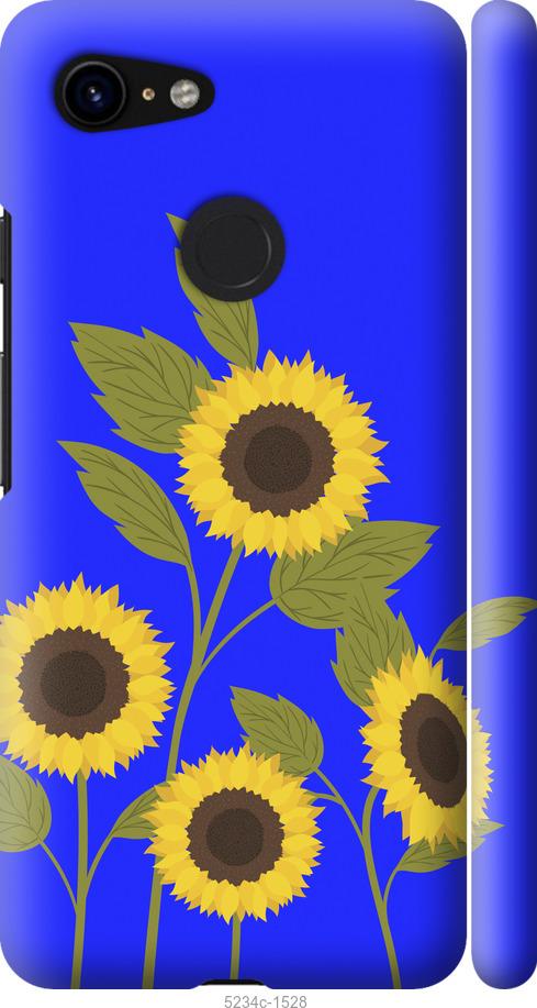 

Чохол на Google Pixel 3 Подсолнухи v2