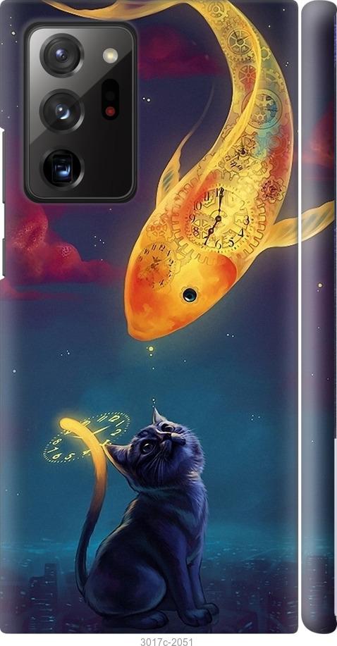 

Чехол на Samsung Galaxy Note 20 Ultra Кошкин сон