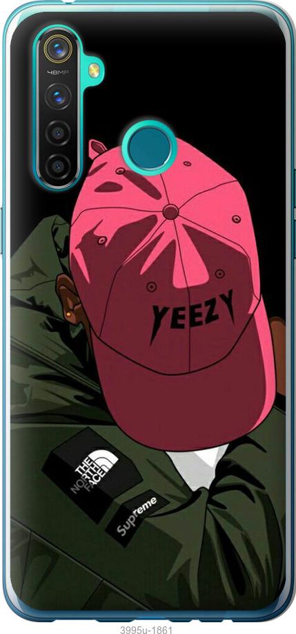 

Чехол на Realme 5 Pro logo de yeezy