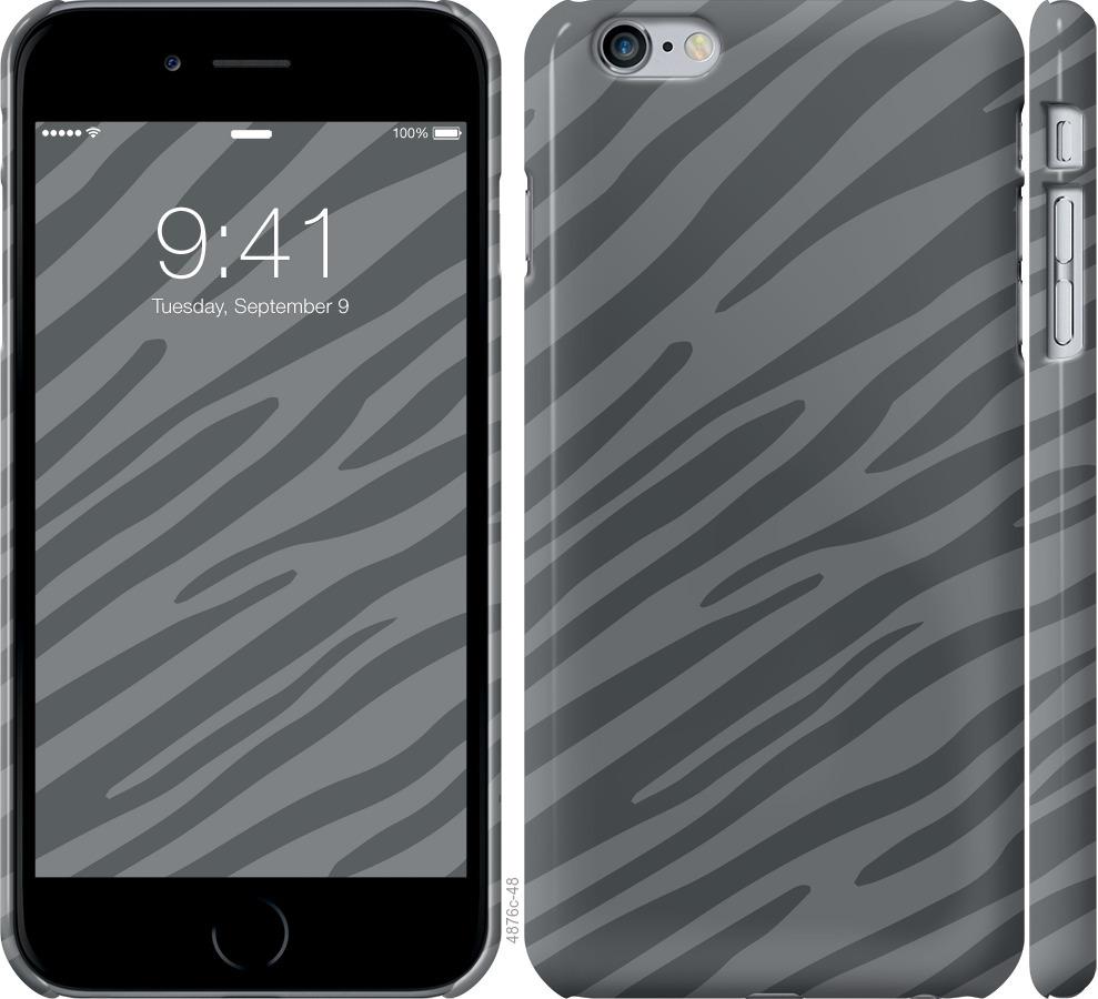 

Чохол на iPhone 6 Plus Сіра зебра