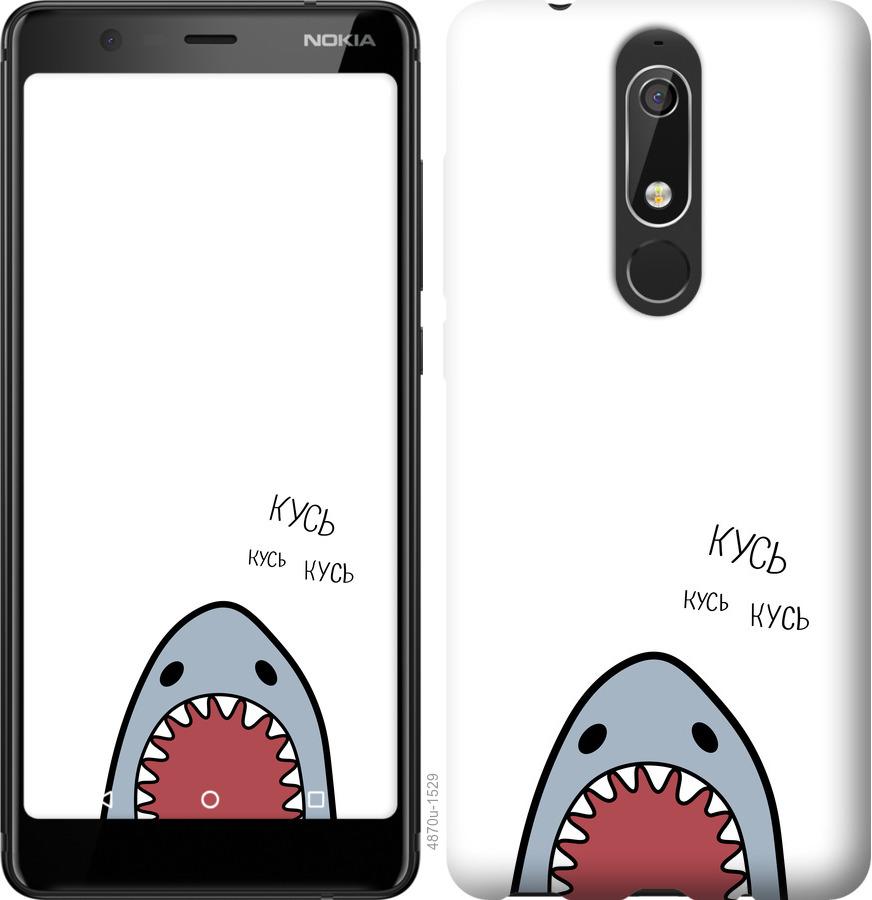 

Чехол на Nokia 5.1 Акула