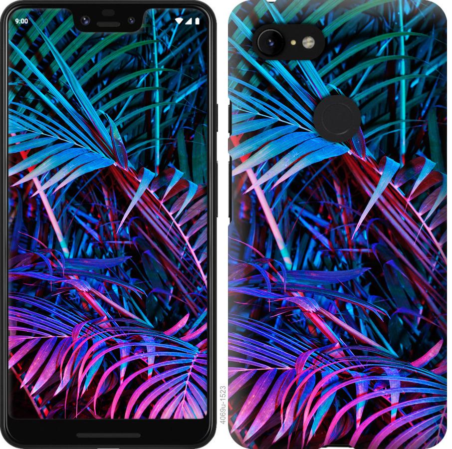 

Чохол на Google Pixel 3 XL Папороть під ультрафіолетом