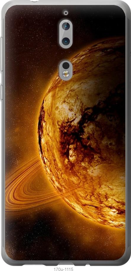 

Чехол на Nokia 8 Жёлтый Сатурн