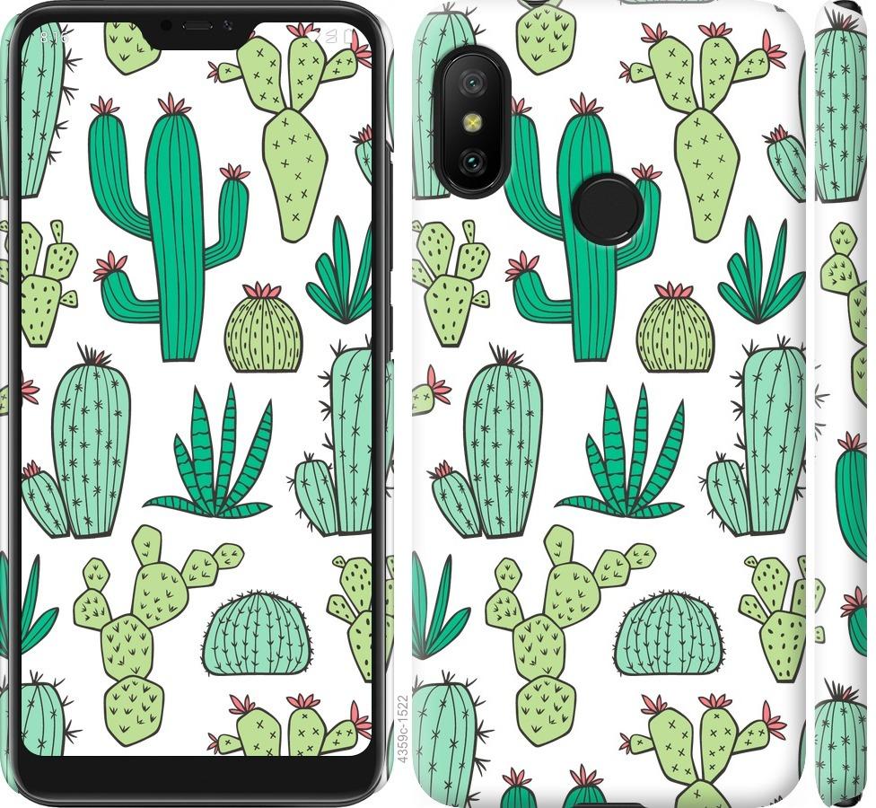 

Чехол на Xiaomi Mi A2 Lite кактусы 2
