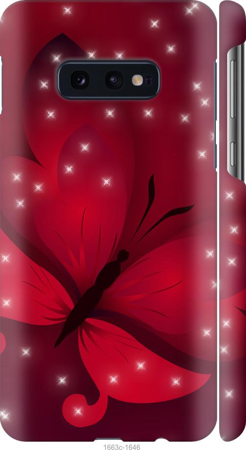 

Чехол на Samsung Galaxy S10e Лунная бабочка