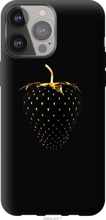 

Чохол на iPhone 13 Pro Max Чорна полуниця