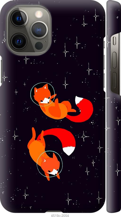 

Чехол на iPhone 12 Pro Max Лисички в космосе
