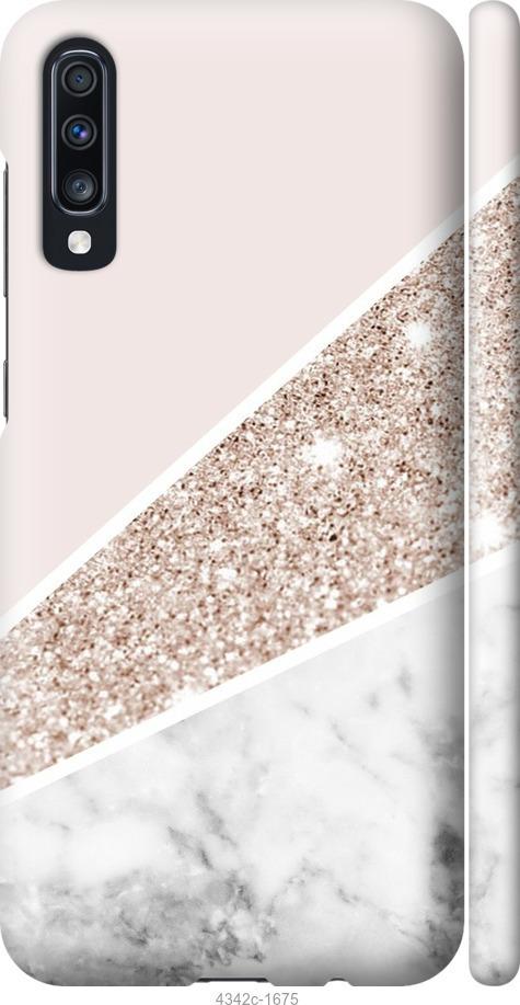

Чехол на Samsung Galaxy A70 2019 A705F Пастельный мрамор
