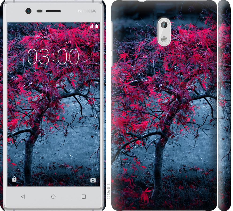 

Чохол на Nokia 3 Дерево з яскравими листям