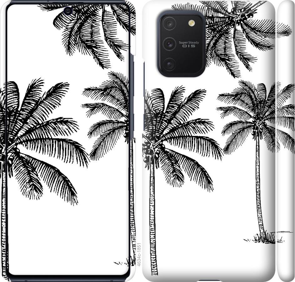 Чехол на Samsung Galaxy S10 Lite 2020 Пальмы1