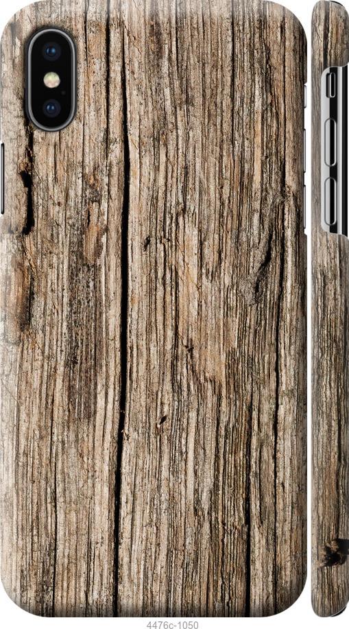 

Чохол на iPhone X Текстура дерева