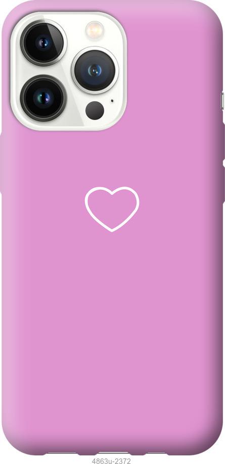 Чехол на iPhone 13 Pro Сердце 2