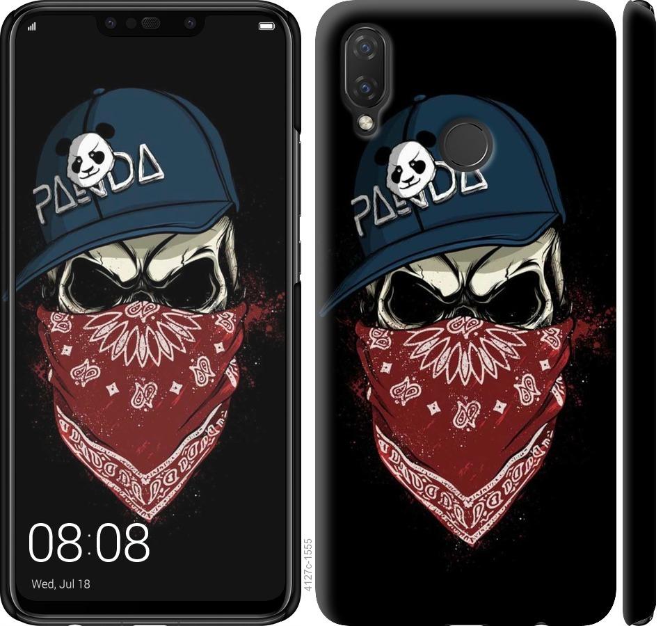 

Чехол на Huawei P Smart Plus Череп в кепке