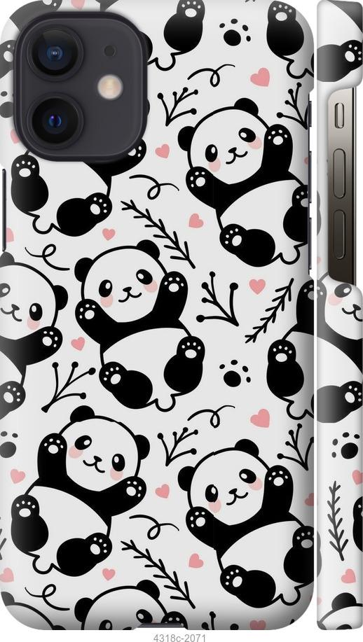 

Чехол на iPhone 12 Mini Панды