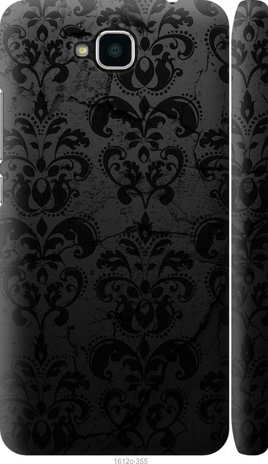

Чехол на Huawei Y6 Pro узор черный