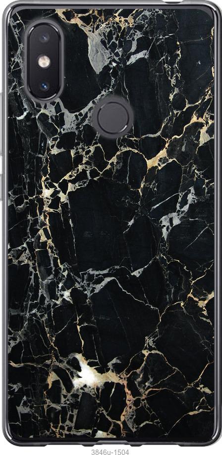 

Чехол на Xiaomi Mi8 SE Черный мрамор