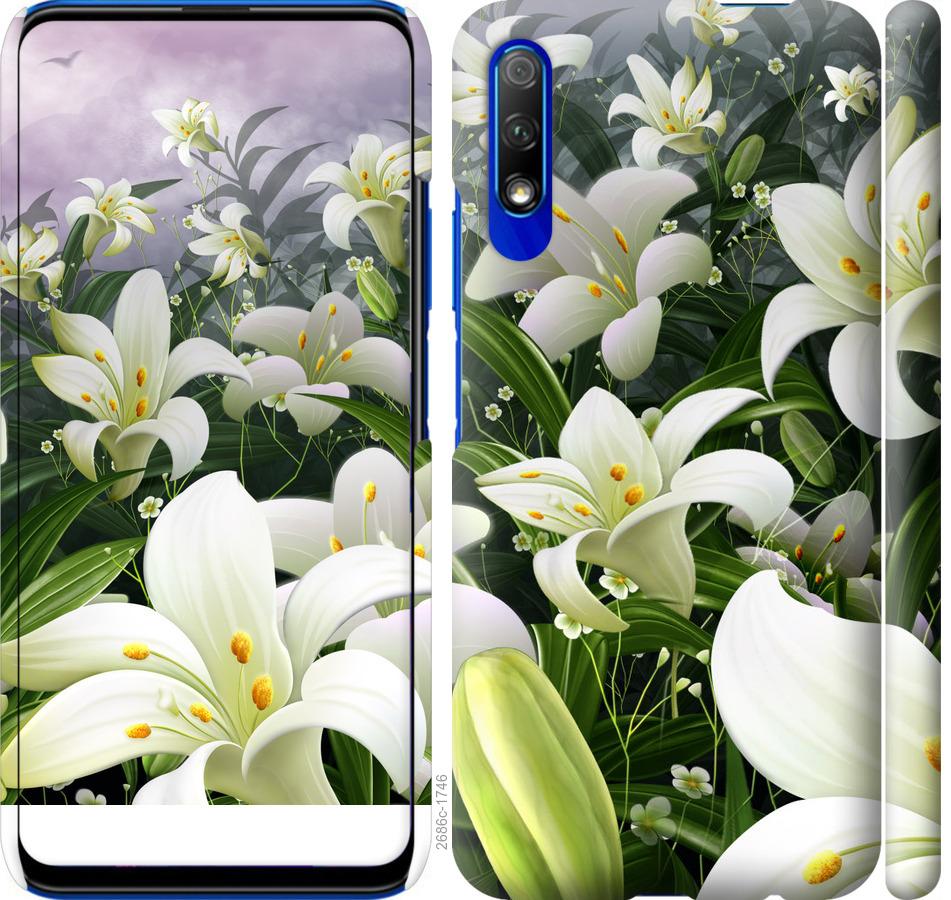 

Чохол на Huawei P Smart Pro білі лілії