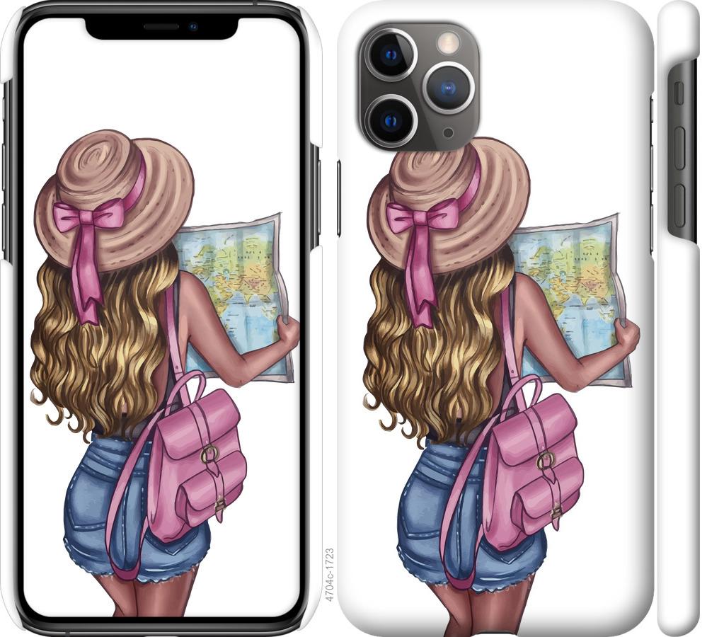 

Чохол на iPhone 11 Pro Max Дівчина з картою