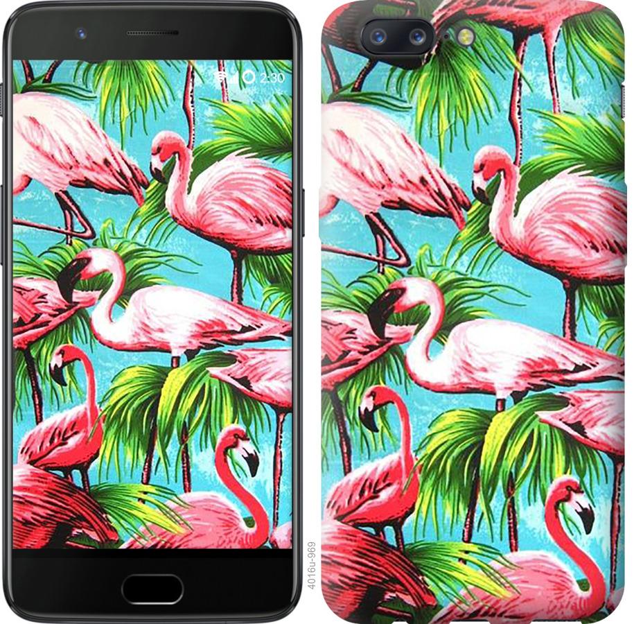 

Чехол на OnePlus 5 Tropical background