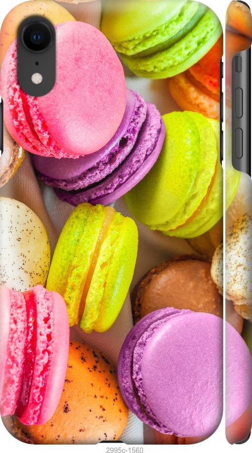 

Чехол на iPhone XR Макаруны