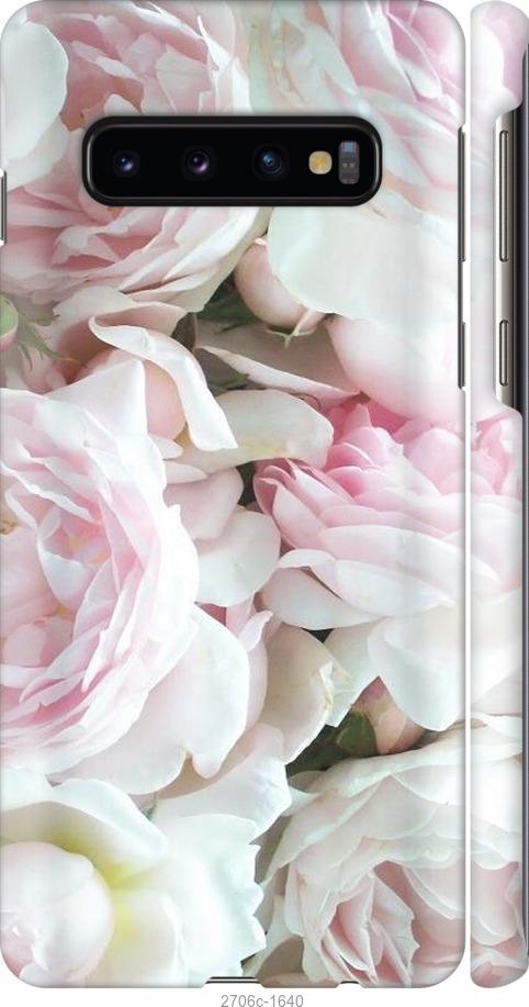 

Чехол на Samsung Galaxy S10 Пионы v2