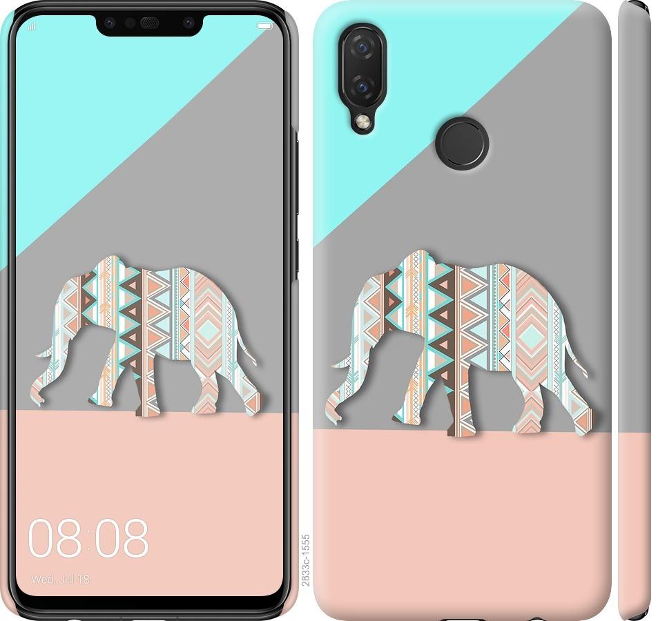 

Чохол на Huawei P Smart Plus Візерунчастий слон