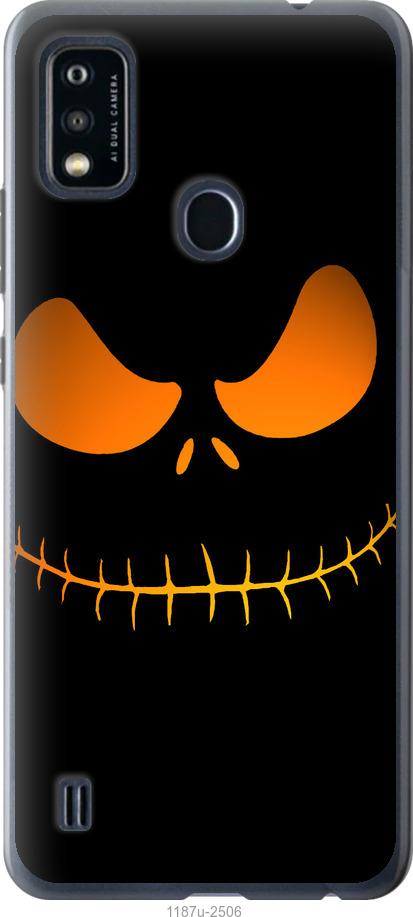 

Чехол на ZTE Blade A51 Огненный Джек v2