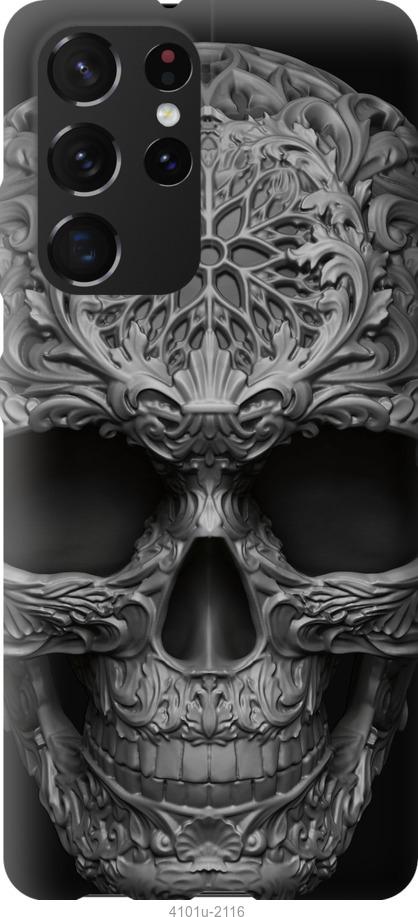 

Чохол на Samsung Galaxy S21 Ultra skull-ornament