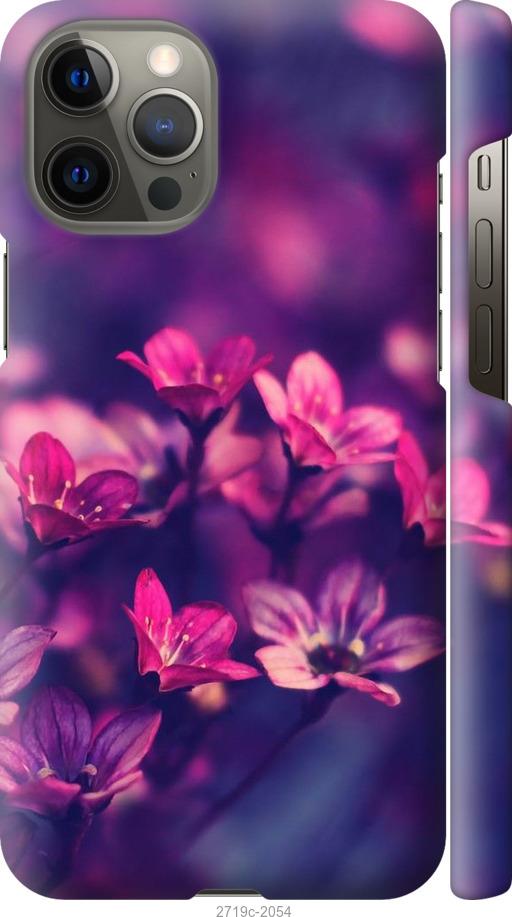 

Чехол на iPhone 12 Pro Max Пурпурные цветы