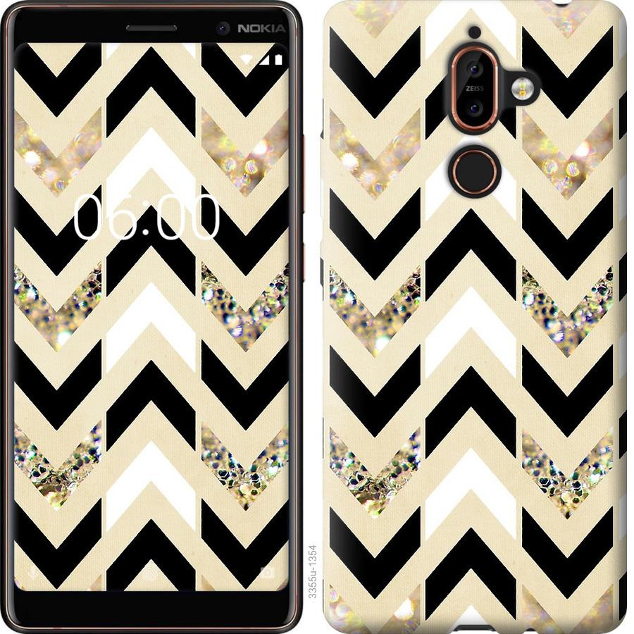 

Чохол на Nokia 7 Plus Шеврон 10