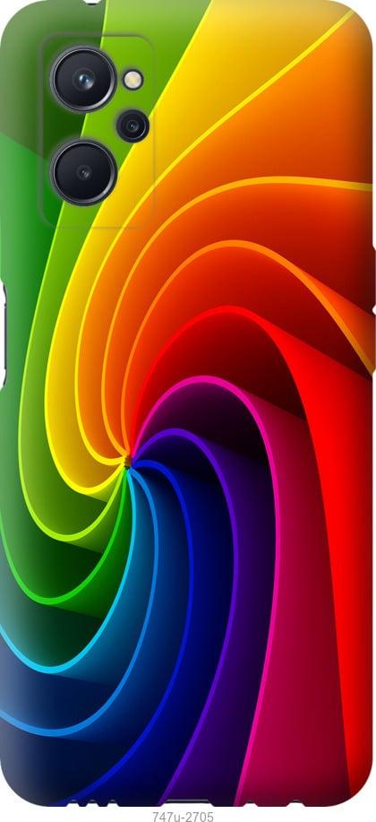 Чохол на Realme 9i Райдужний вихор