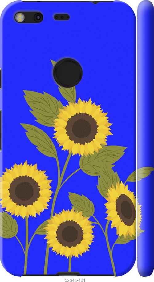 

Чохол на Google Pixel XL Подсолнухи v2
