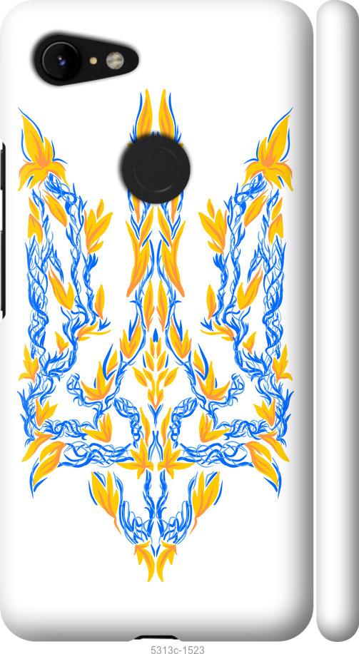 

Чехол на Google Pixel 3 XL Герб Украины v3