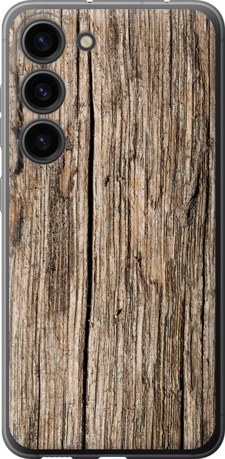 Чохол на Samsung Galaxy S23 Текстура дерева
