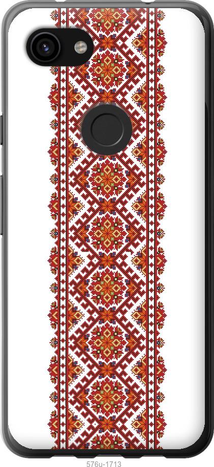 

Чехол на Google Pixel 3a XL Вышиванка 9