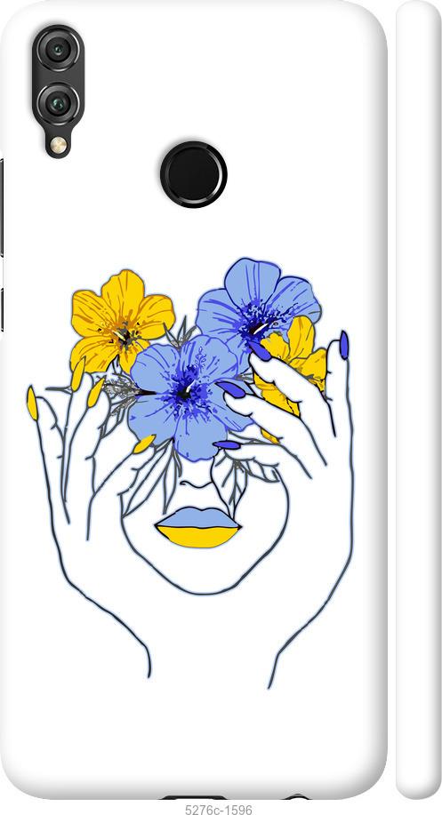

Чехол на Huawei Honor 8X Девушка v4
