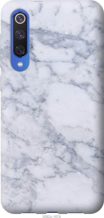

Чехол на Xiaomi Mi 9 SE Голубой мрамор
