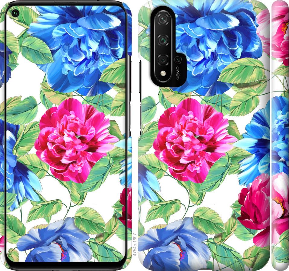 

Чохол на Huawei Nova 5T квіти 21