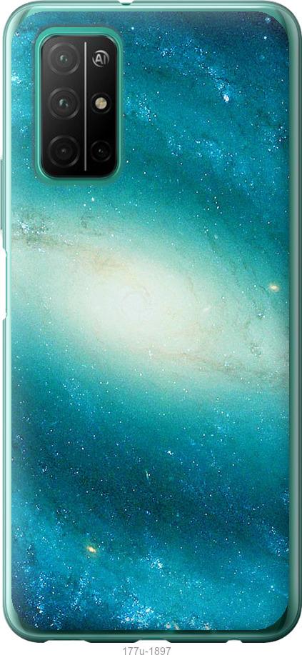 

Чехол на Huawei Honor 30S Голубая галактика