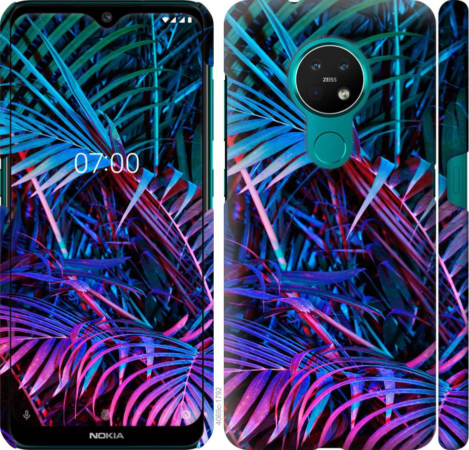

Чохол на Nokia 6.2 Папороть під ультрафіолетом