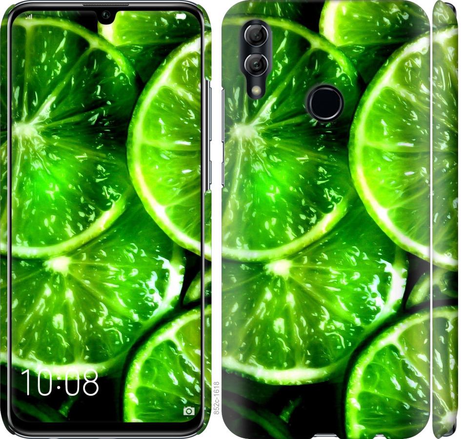 

Чохол на Huawei Honor 10 Lite Зелені часточки лимона