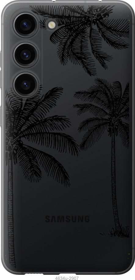 Чехол на Samsung Galaxy S23 Пальмы1