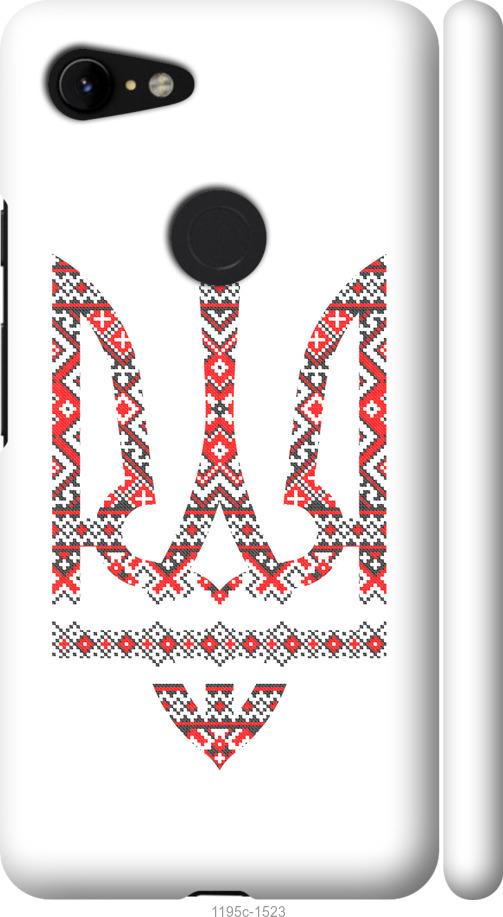 

Чехол на Google Pixel 3 XL Герб - вышиванка