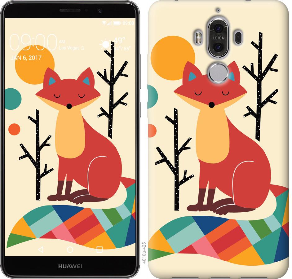 

Чехол на Huawei Mate 9 Rainbow fox