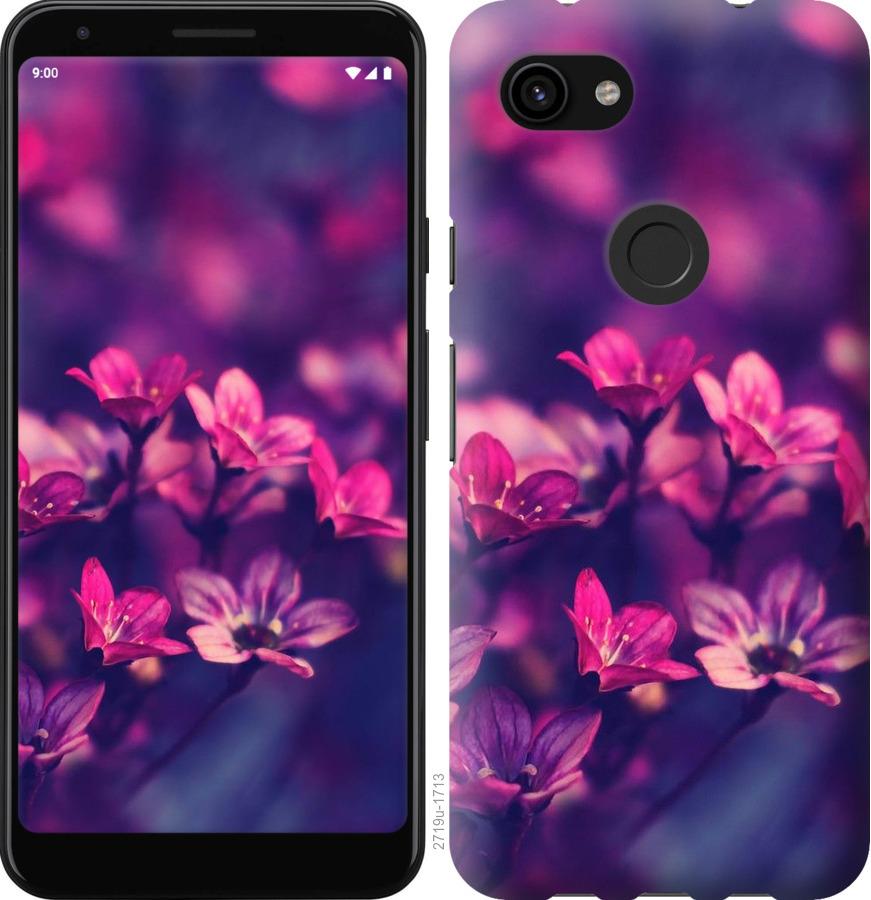 

Чохол на Google Pixel 3a XL Пурпурні квіти