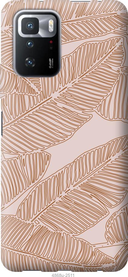 

Чохол на Xiaomi Poco X3 GT Листя банана